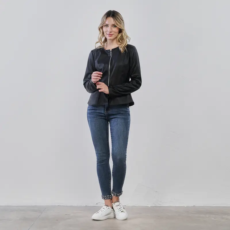 ALESYA Jeans Donna Blu 3398219