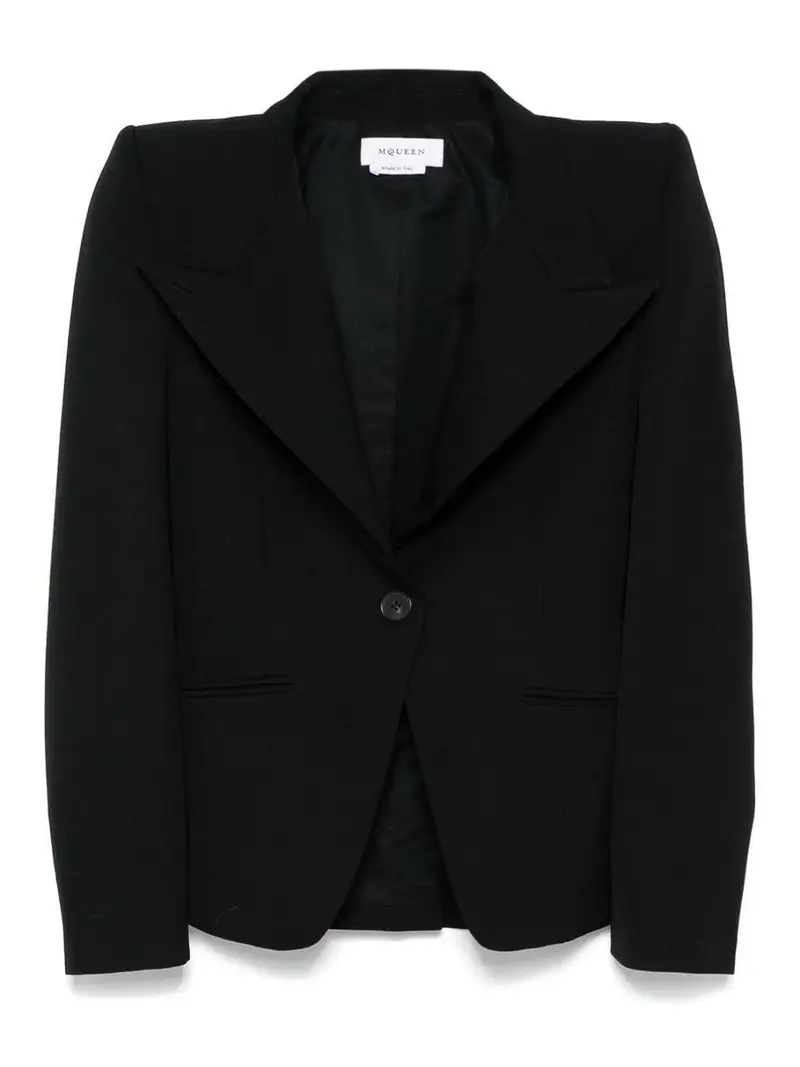 Alexander McQueen Blazer Nero 3331241