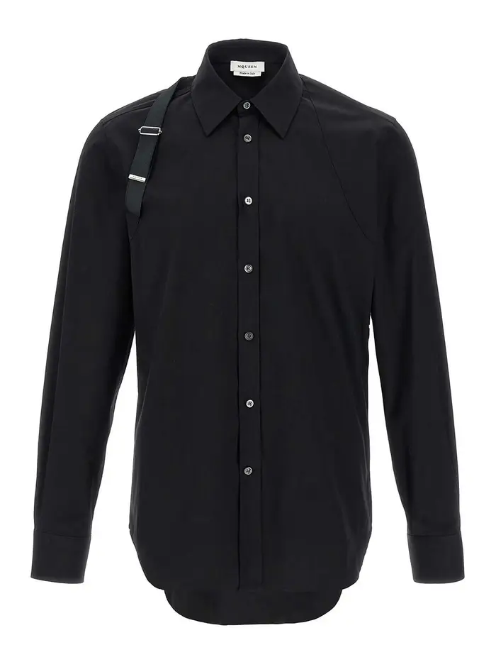 Alexander Mcqueen Camicia Nero