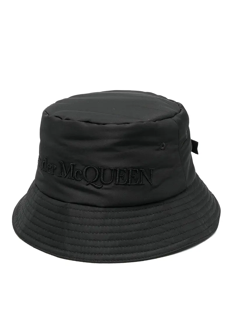Alexander Mcqueen Cappello da pescatore imbottito Nero