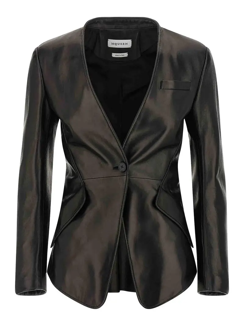 Alexander McQueen Blazer Nero 3866022