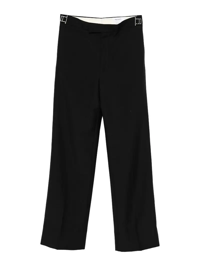 Alexander Mcqueen Pantalone Nero