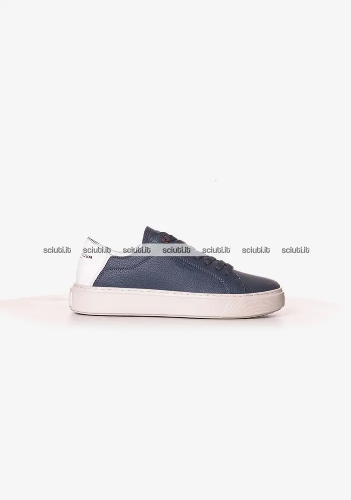Alexander Smith Scarpe uomo blu scuro London deconstructed