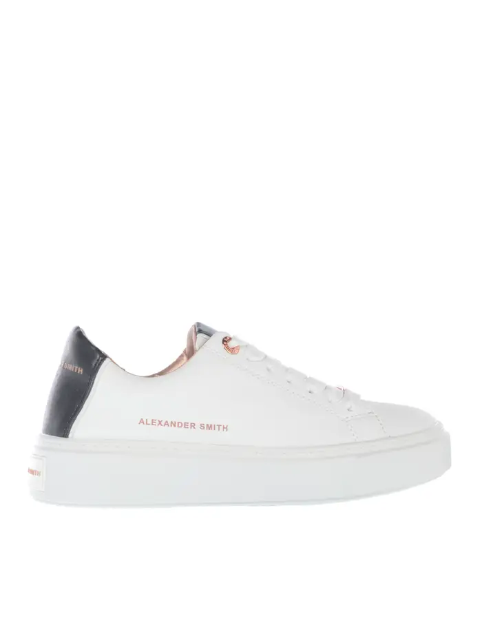 sneaker da donna Alexander Smith in pelle con loghi NERO
