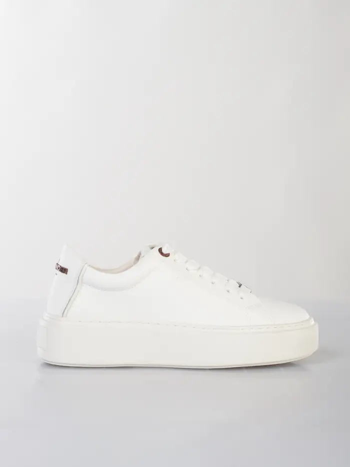 ALEXANDER SMITH sneaker da donna London High in vera pelle Bianco