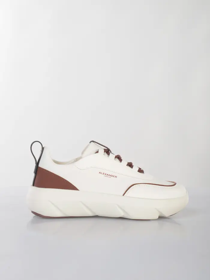 ALEXANDER SMITH sneaker da uomo Eclipse con inserti Bianco