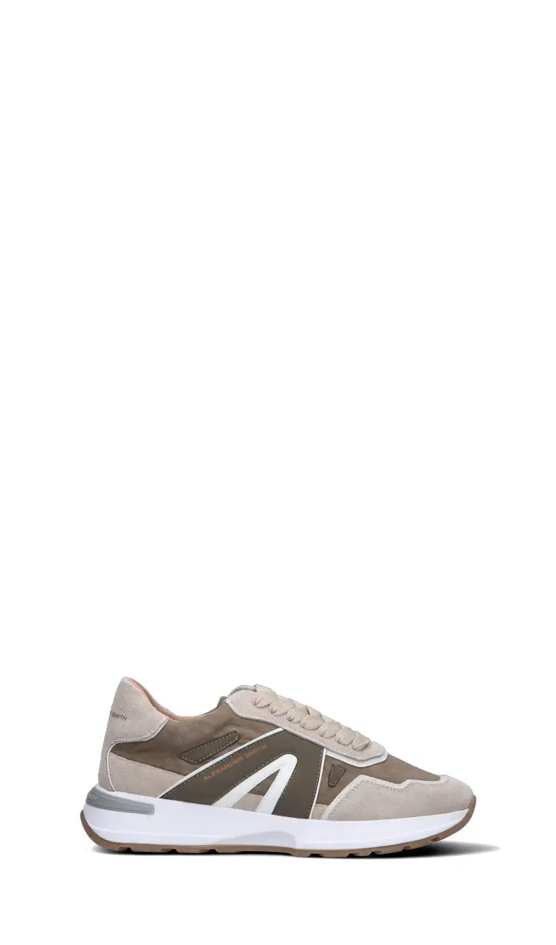 ALEXANDER SMITH Sneaker uomo bianca/marrone Vario
