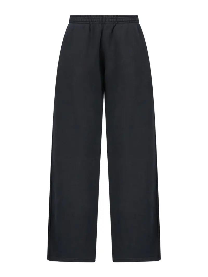 Alexander Wang Pantaloni Sportivi Logo Nero