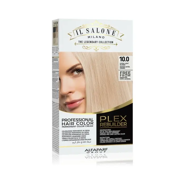 Alfaparf Milano Il Salone Milano Plex Rebuilder tinta permanente per capelli colore 10 0 - Biondo Extra Chiaro 1 pz