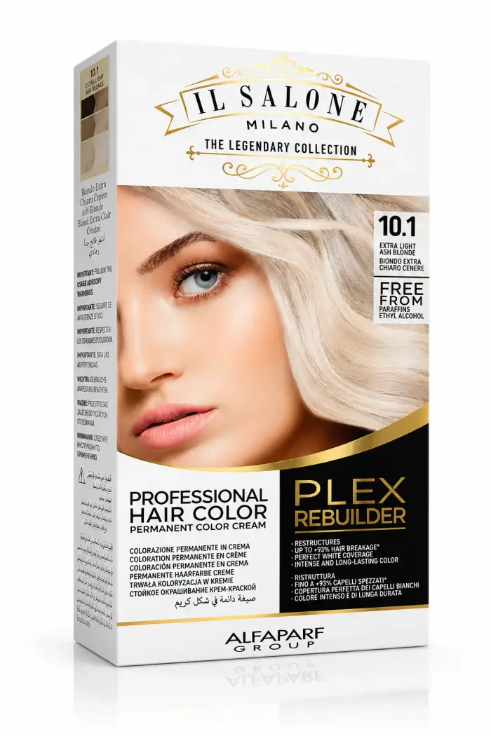 Alfaparf Milano Il Salone Milano Plex Rebuilder tinta permanente per capelli colore 10 1 - Biondo Cenere Chiaro 1 pz