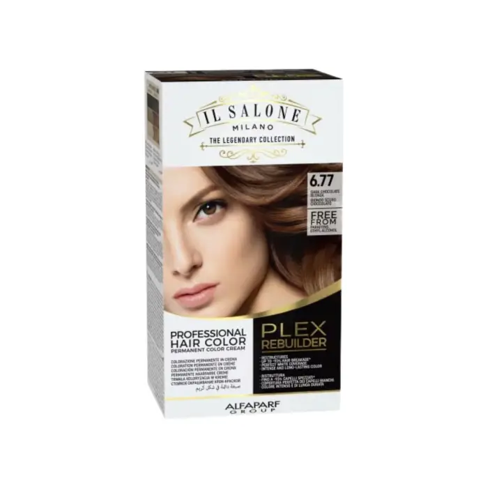 Alfaparf Milano Il Salone Milano Plex Rebuilder tinta permanente per capelli colore 6 77 - Dark Chocolate Blonde 1 pz