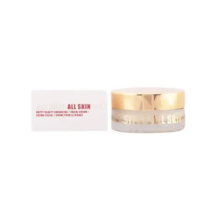 Crema viso rigenerante All Sins 18k All Skin Happy Beauty Enhancing Facial Cream 50 ml