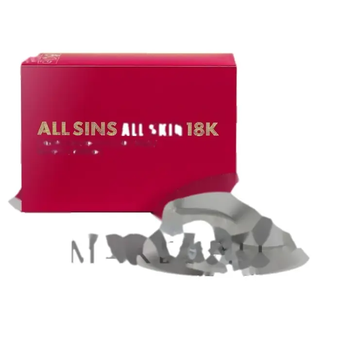 Maschera contorno occhi al collagene All Sins 18k Colagen Eye Rescue Mask 4 x 3 3 ml