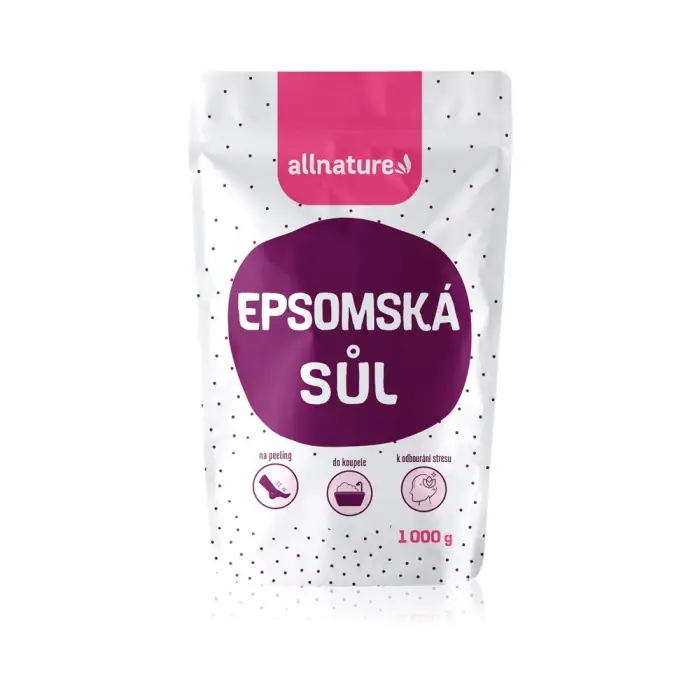 Allnature Epsom salt sale da bagno 1000 g