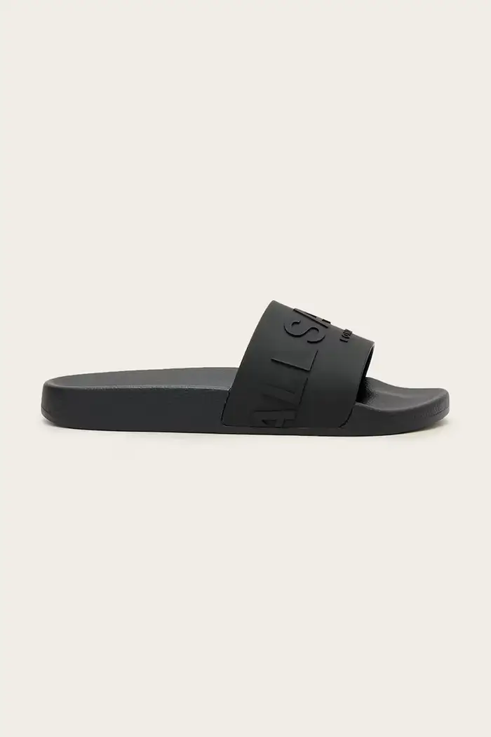 AllSaints ciabatte slide Biggy Slider Nero