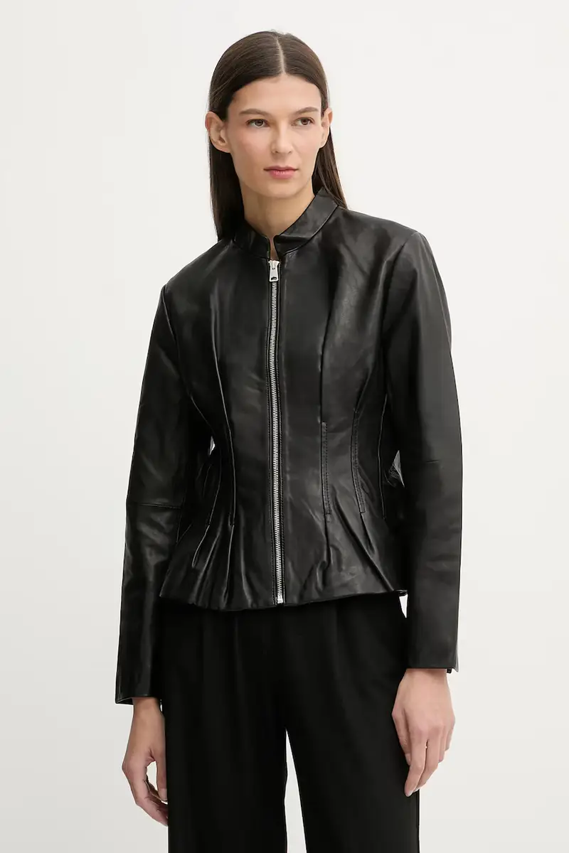 AllSaints giacca in pelle CLO Nero