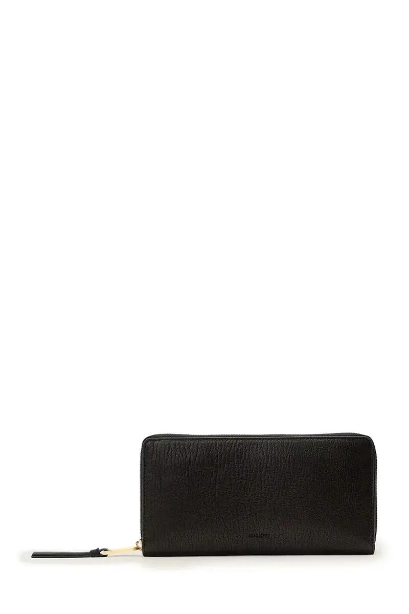AllSaints portafoglio in pelle TRAVEL donna colore nero W277XD