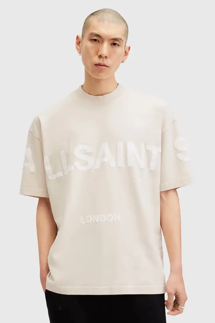 AllSaints T-shirt Uomo Beige 3291325