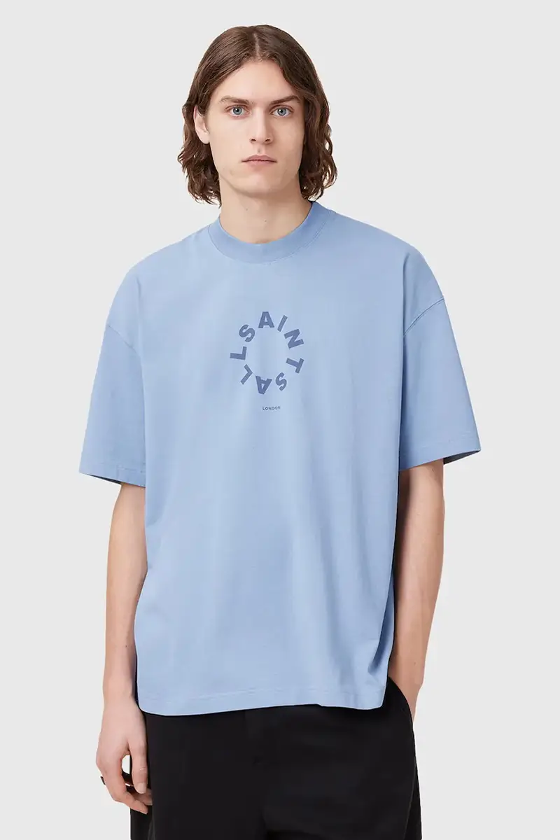 AllSaints T-shirt Uomo Blu 3312081