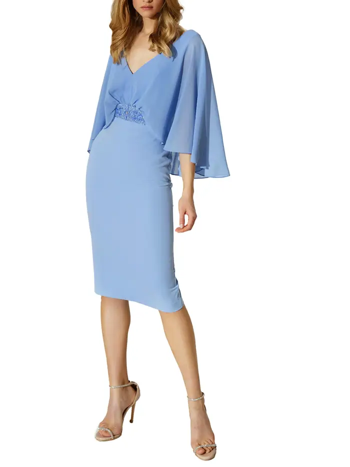 ALLURE Abito midi azzurro