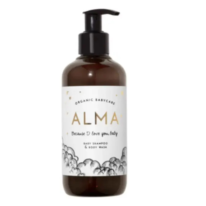 Alma babycare Shampoo e bagnoschiuma per bambini, 250 ml