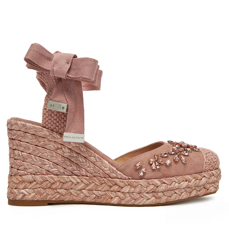 Alma en Pena Espadrillas Rosa 4111331