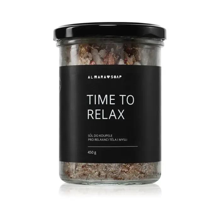 Almara soap Bath Sale Da Bagno Rilassante Con Profumazione Time To Relax 450 G