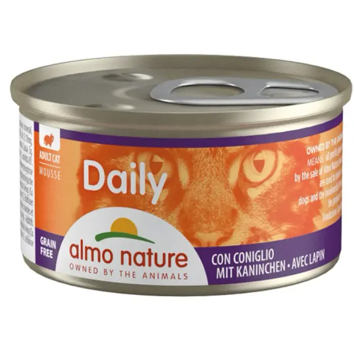 Almo Nature Daily Menu Gatto Coniglio 85g - Alimento per gatti
