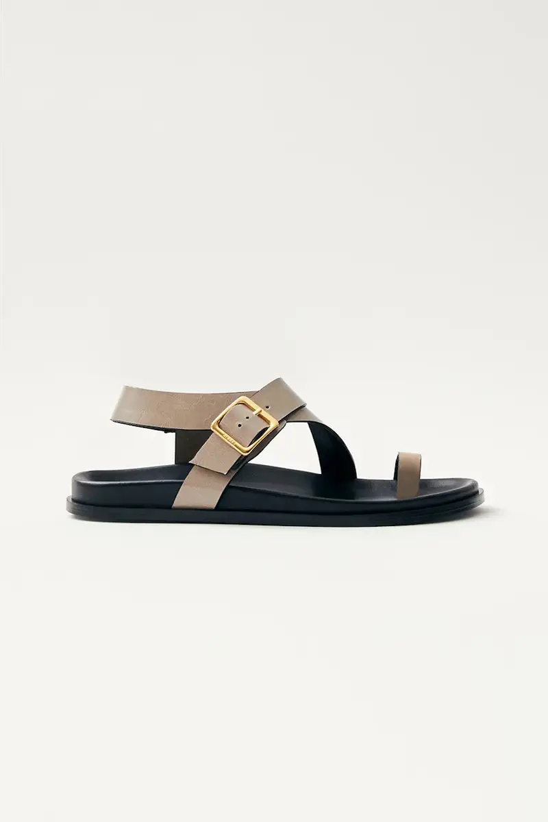 ALOHAS sandali in pelle Siren donna colore beige S100740