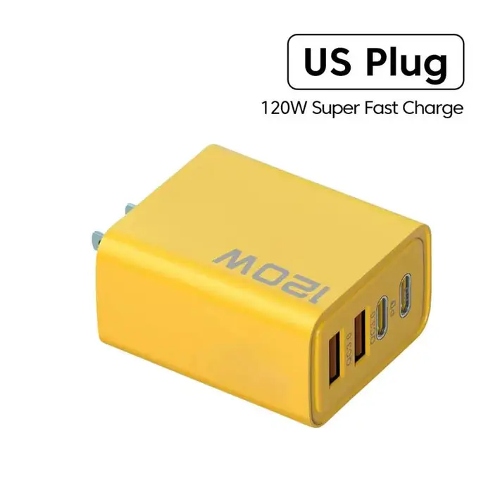 Aloisia Caricabatterie USB C PD a 4 porte, carica rapida 3 0, tipo C, adattatore di ricarica rapida per iPhone 15, 14, Samsung, Xiaomi