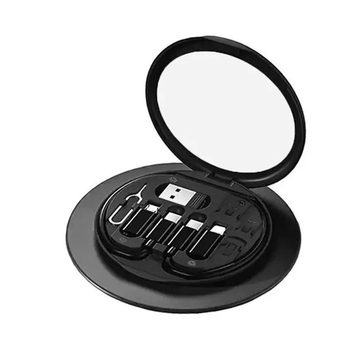 Aloisia Kit adattatore di ricarica rapida da tipo C a USB C a micro USB per illuminazione per IPhone 14 13 12 Pro OTG Converter Multi