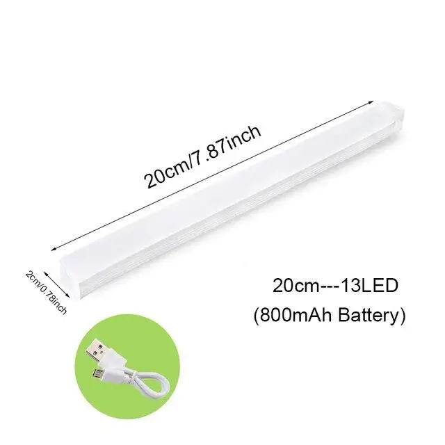 Aloisia Lampada notturna a LED senza fili con sensore di movimento, lampada da notte per armadio, per cucina, camera da letto, rilevatore