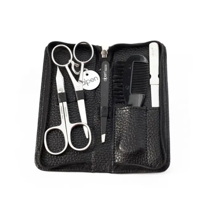 Trousse Manicure/Mustacchi/Baffi Alpen (x5) Argenté
