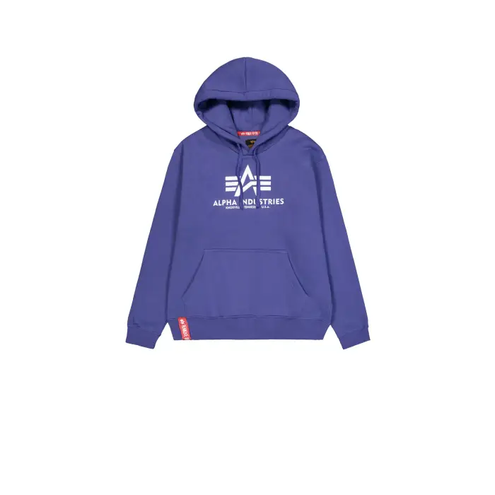 Felpa con cappuccio Alpha Industries Basic Violet