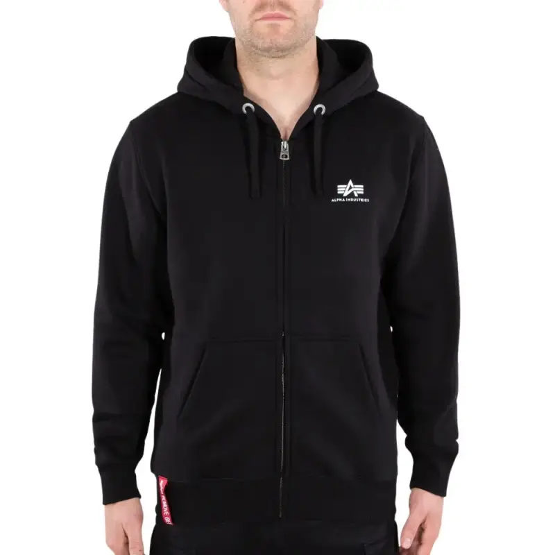 alpha industries Felpa con cappuccio Basic Zip