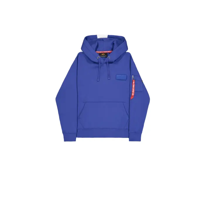 alpha industries Felpa con cappuccio Red Stripe Bleu