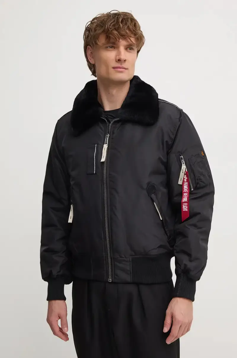alpha industries giacca bomber Injector III uomo 143104.03 Nero