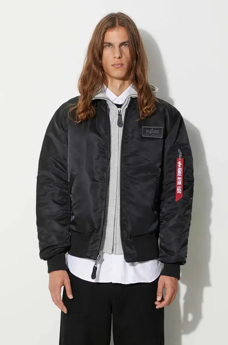 alpha industries giacca bomber MA-1 D-Tec uomo 183110.03 Nero