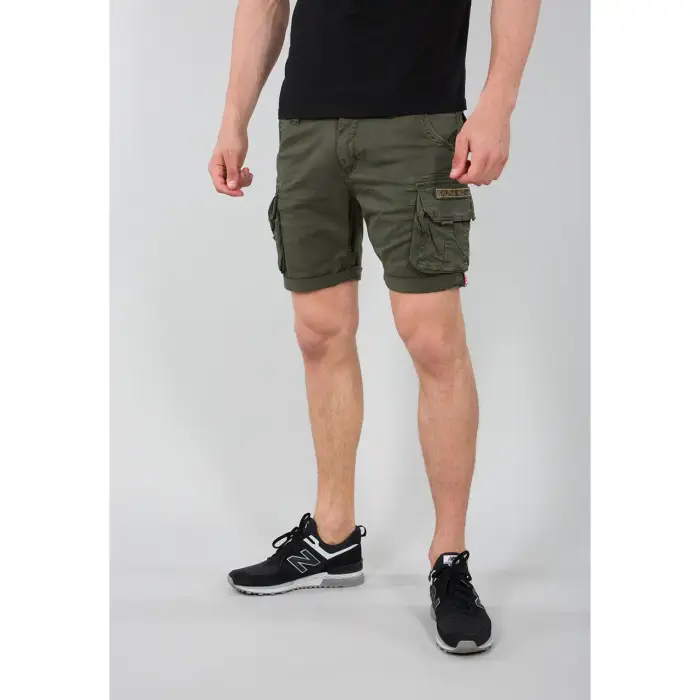 Short Alpha Industries Crew Vert