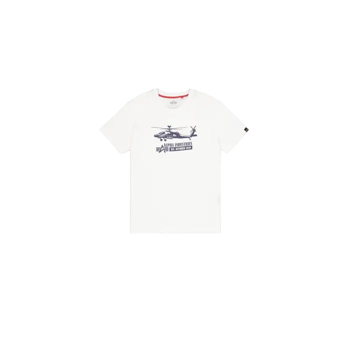alpha industries T-shirt Airborn Ops Blanc