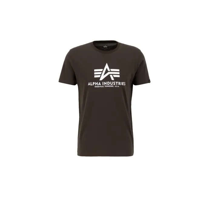 T-shirt Alpha Industries Basic Marron