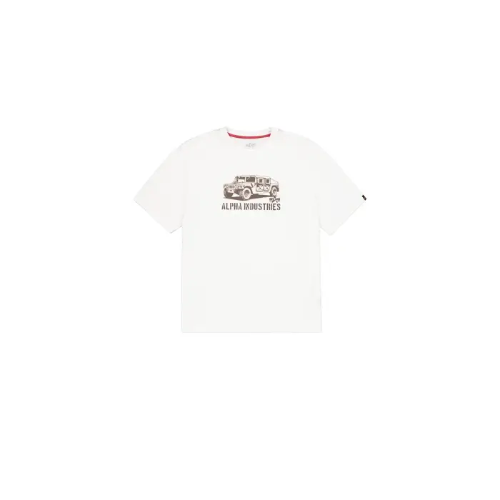 alpha industries T-shirt Humvee Blanc