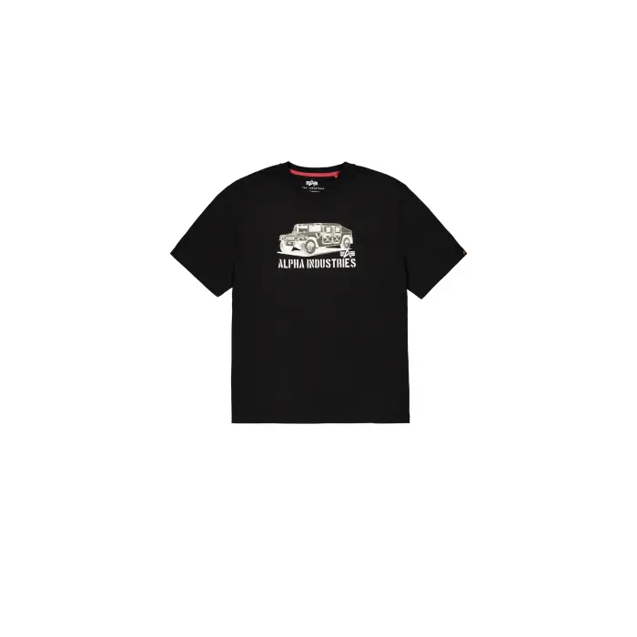alpha industries T-shirt Humvee Noir