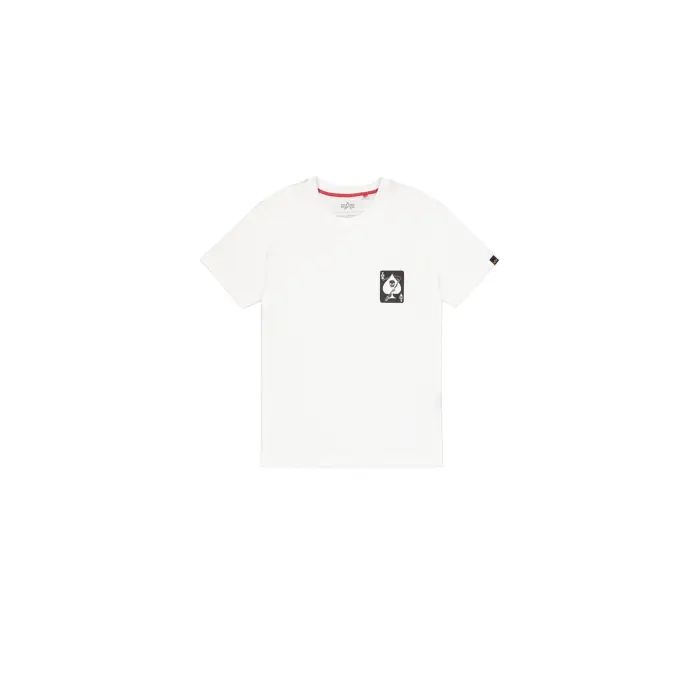 alpha industries T-shirt Skull Ops Blanc