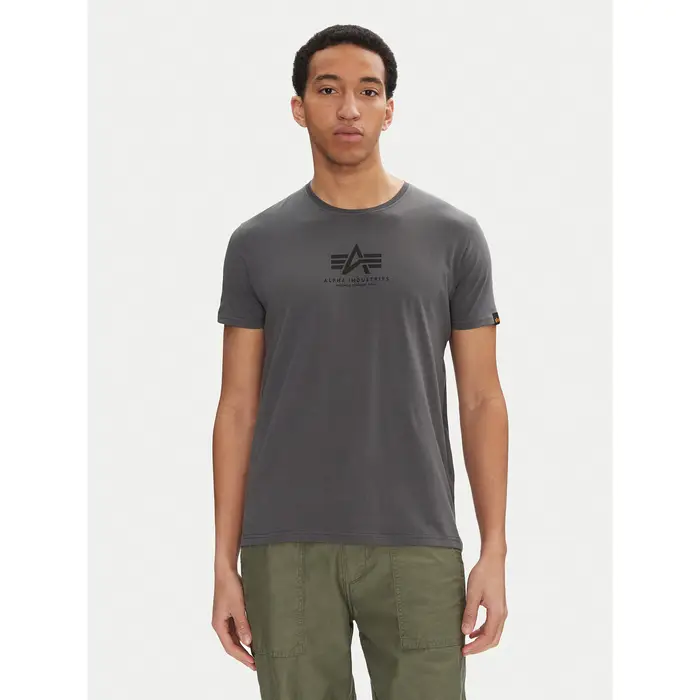 Alpha Industries T-shirt Basic 118533 Nero Regular Fit