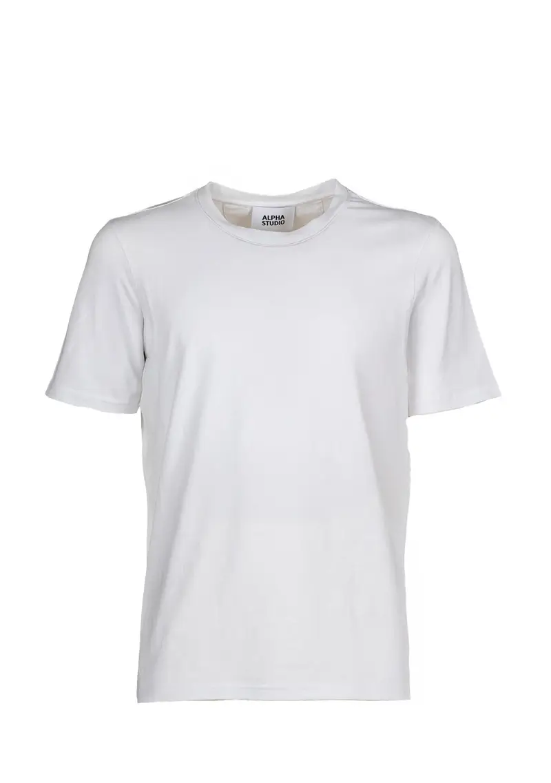Alpha Studio T-shirt Uomo Bianco 925646