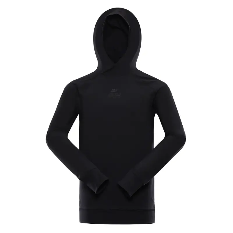 Alpine Pro Felpa con cappuccio Light Noir
