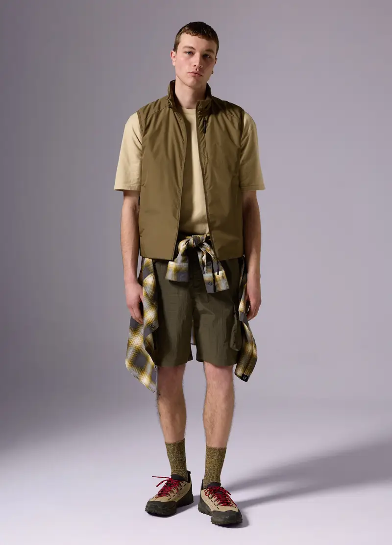 ALTAVIA Gilet Imbottito With Deborah Compagnoni, Uomo, Verde