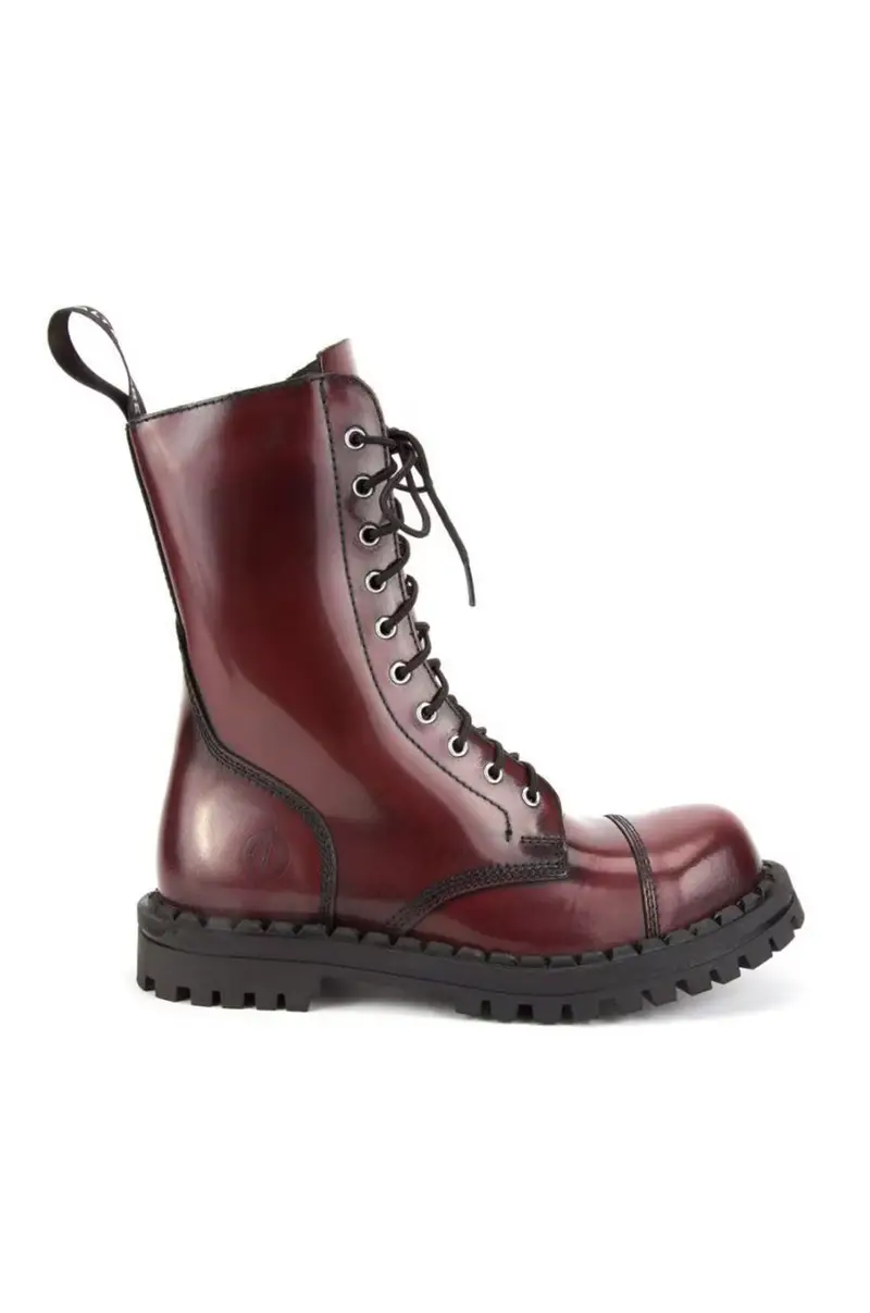 Altercore stivali da motociclista in pelle 351 donna Granata