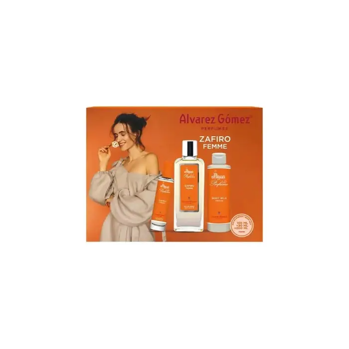 Alvarez Gomez Alvarez Gómez Agua De Profumo donna Edp 150ml Zafiro Set